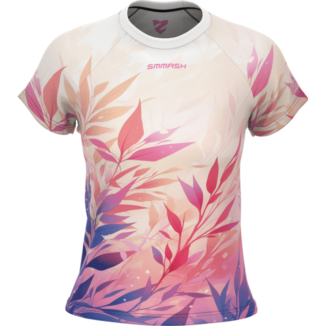 WOMEN’S LOOSE TECHNICAL SHIRT WITH SHORT SLEEVES