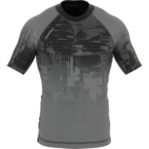 RASHGUARD WITH SHORT SLEEVES