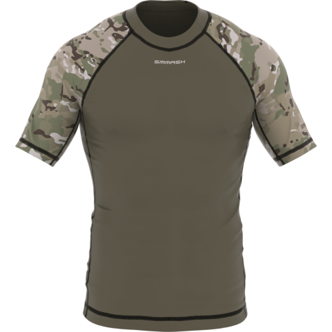 RASHGUARD WITH SHORT SLEEVES