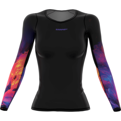 WOMEN’S COMPRESSION SHIRT WITH LONG SLEEVES