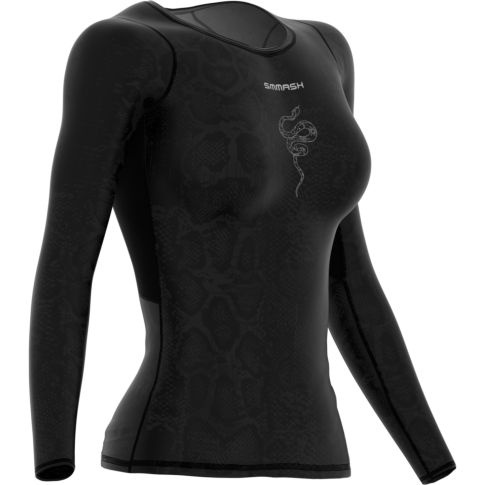 WOMEN’S LONG COMPRESSION SHIRT WITH LONG SLEEVES